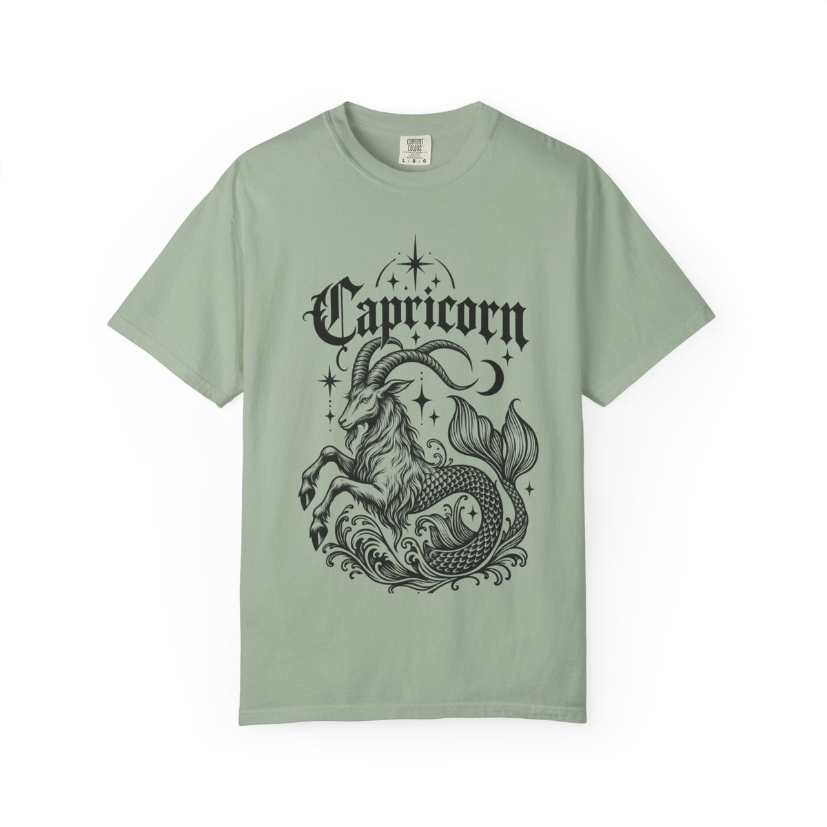 Capricorn Sea Goat Zodiac Tee — Astrology Graphic T-Shirt