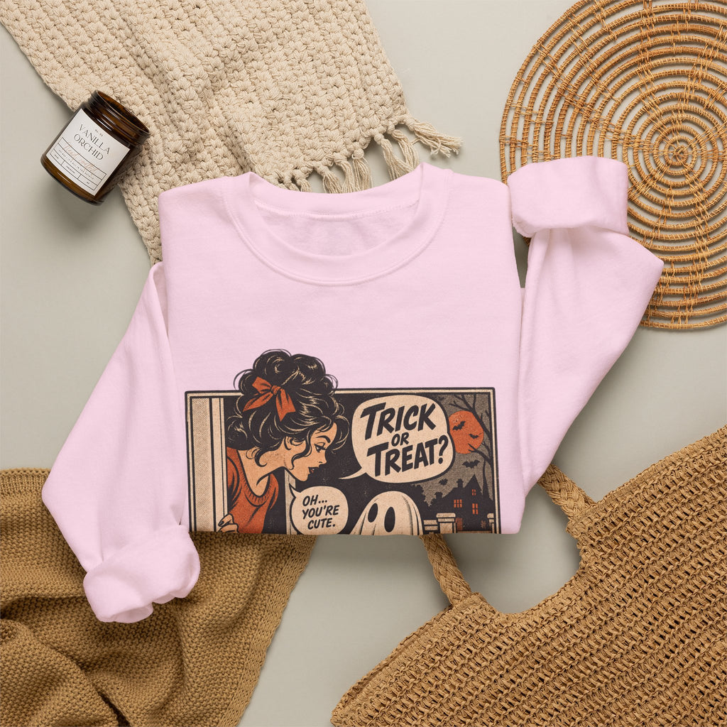 Trick or Treat Comic Sweatshirt