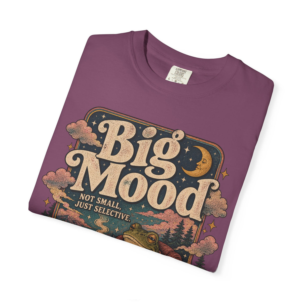 Big Mood Graphic T-Shirt — Cozy Retro Camping Vibe