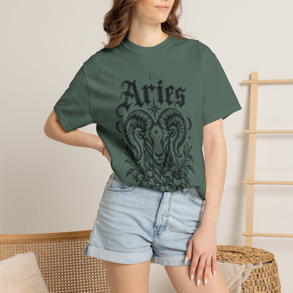 Aries Ram Astrology T-Shirt — Zodiac Graphic Tee