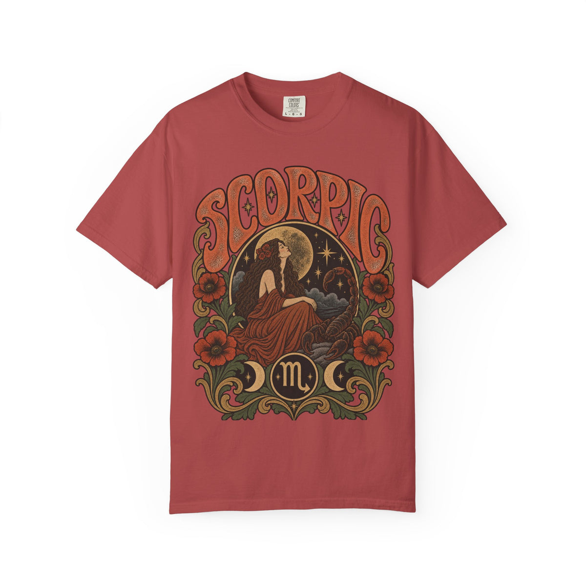 Scorpio Zodiac Tee — Vintage Astrology Graphic T-Shirt