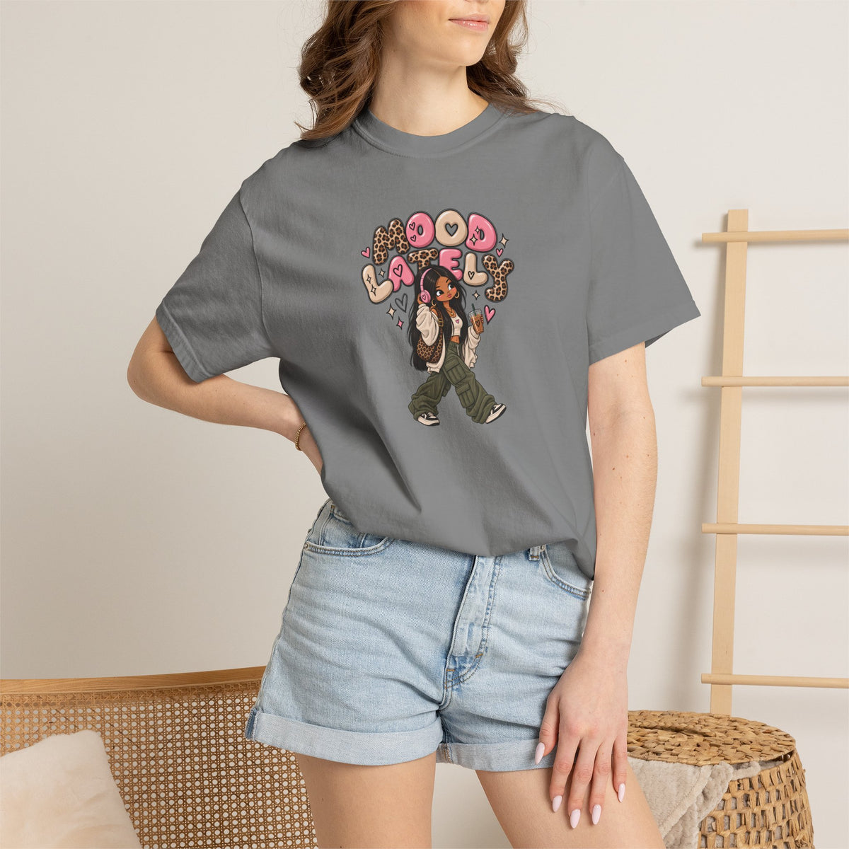 Good Vibes T-Shirt — Retro Floral 'Good Vibes' Graphic Tee