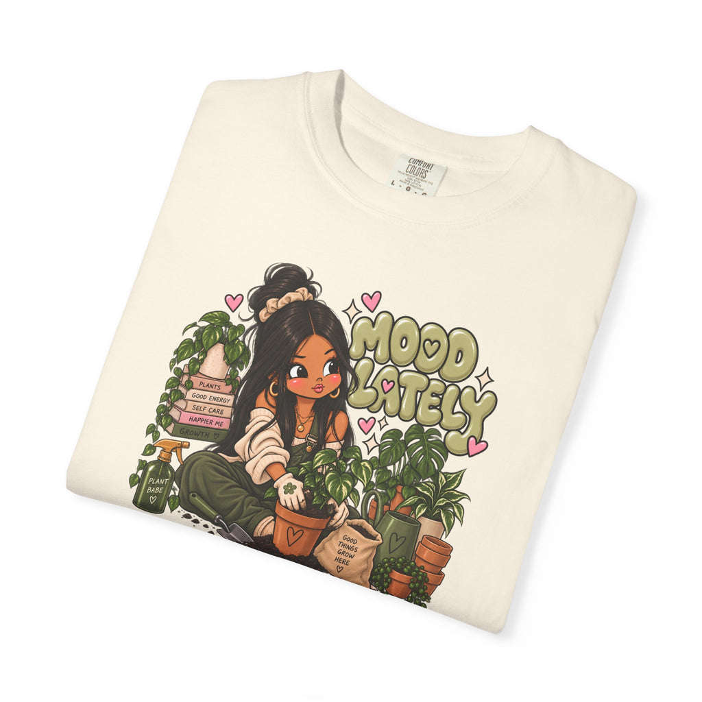 Plant Lady T-Shirt — 'Plant Baby' Cute Girl with Houseplants Graphic Tee