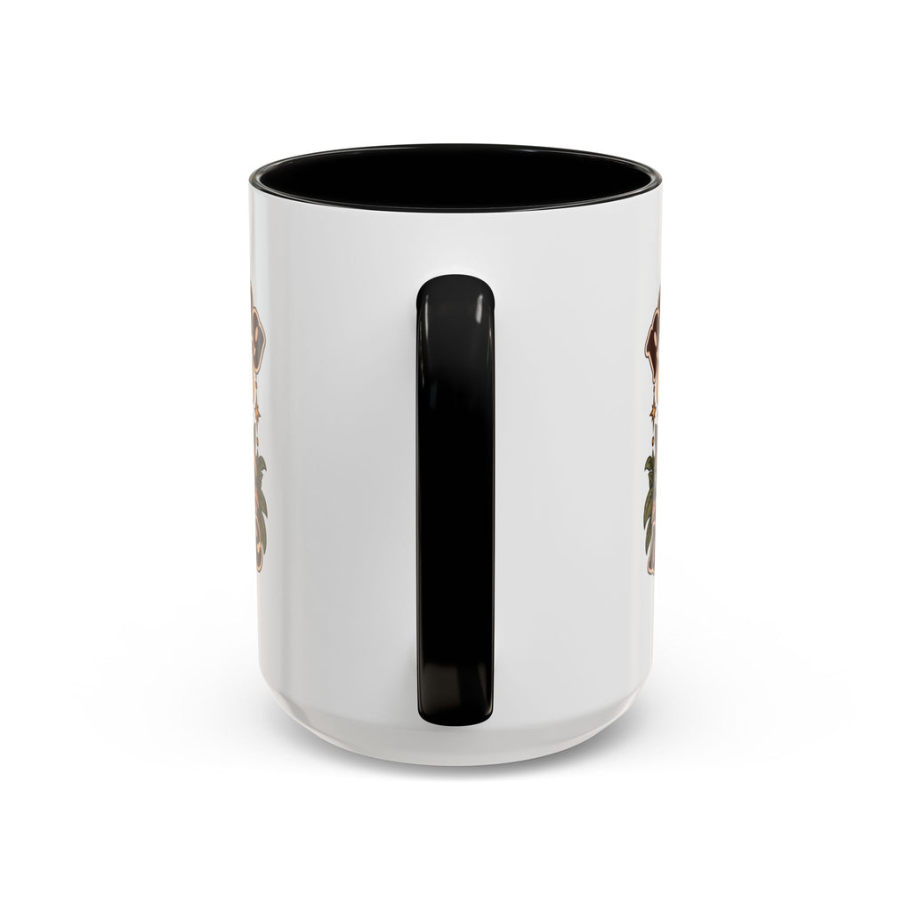 Protecting My Peace Mug — Frog & Mushroom Ceramic Coffee Mug