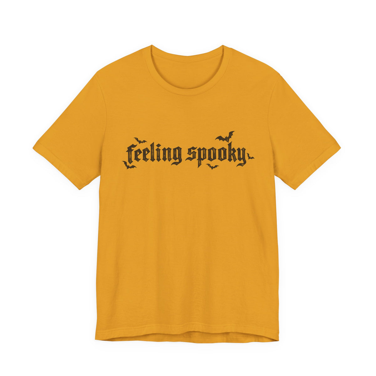 Feeling Spooky T-Shirt — Gothic Halloween Tee with Bats