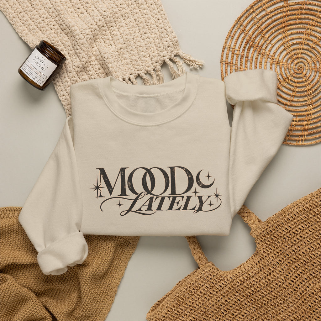 Moon and Stars Script Sweatshirt