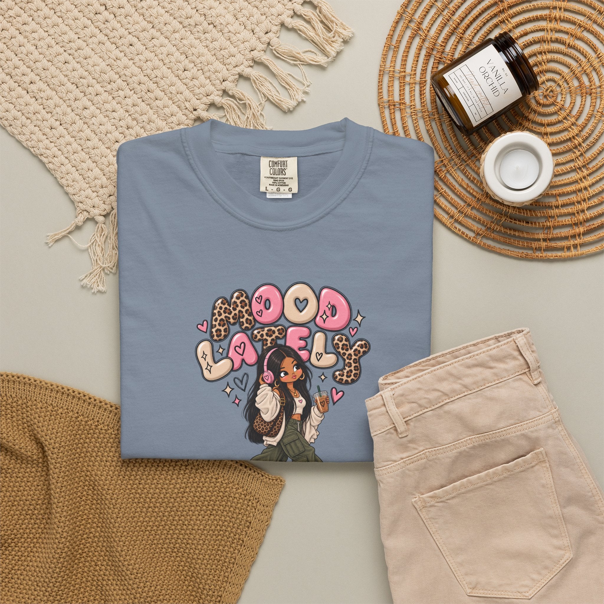 Good Vibes T-Shirt — Retro Floral 'Good Vibes' Graphic Tee