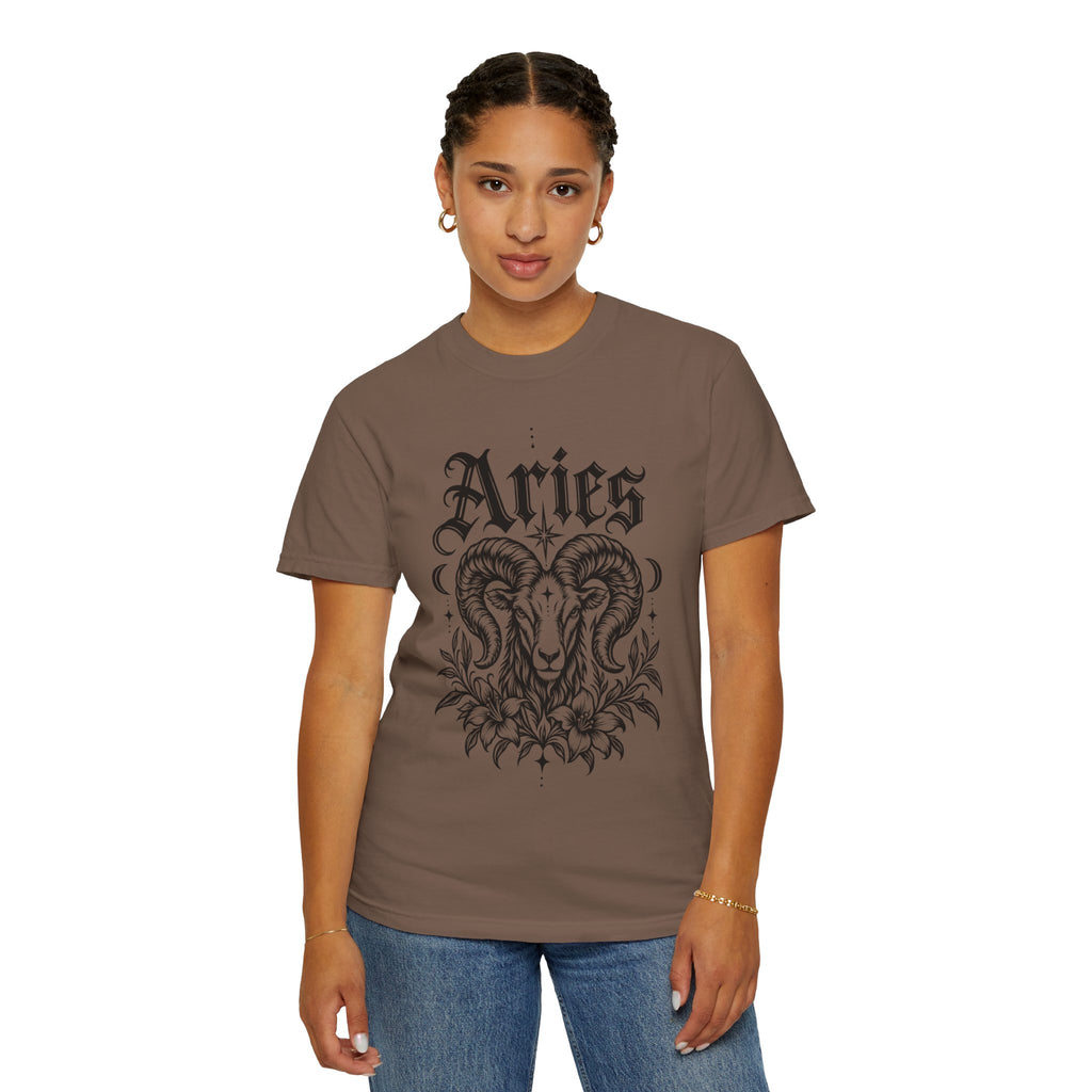 Aries Ram Astrology T-Shirt — Zodiac Graphic Tee