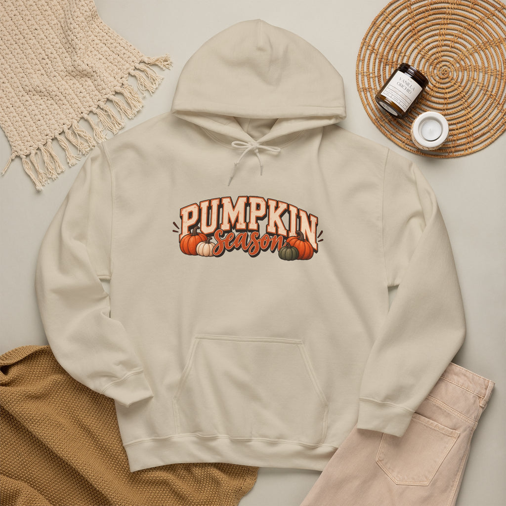 Pumpkin Season Hoodie — Autumn Pumpkin Graphic Sweatshirt