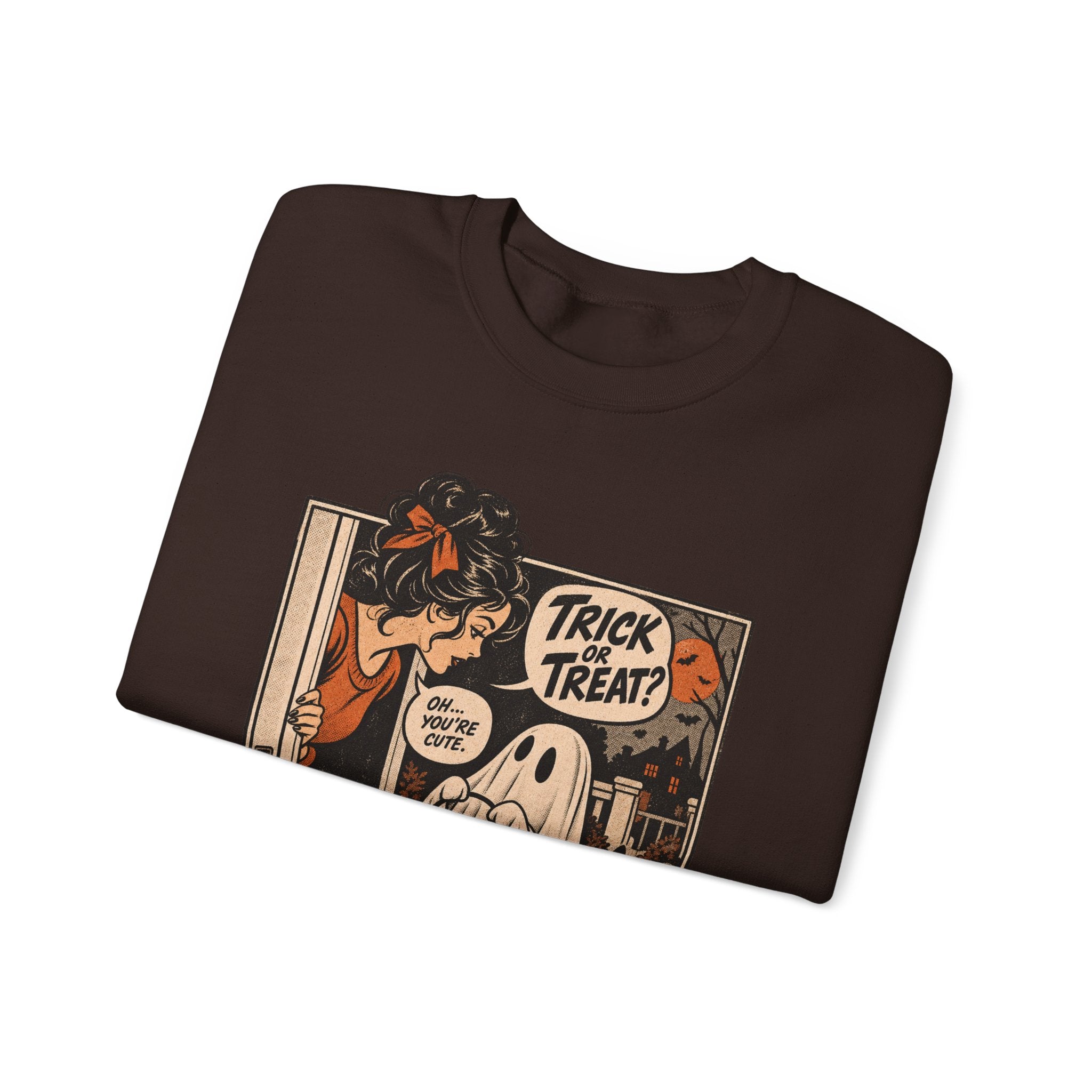 Trick or Treat Comic Sweatshirt