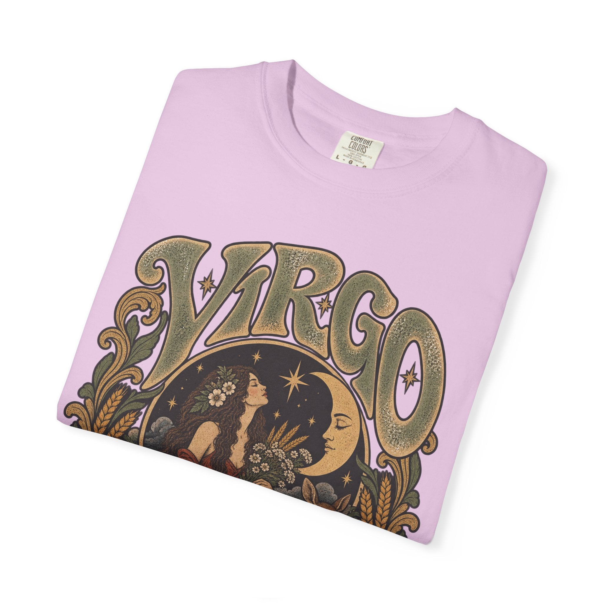 Virgo Zodiac T-Shirt — Vintage Astrology Graphic Tee