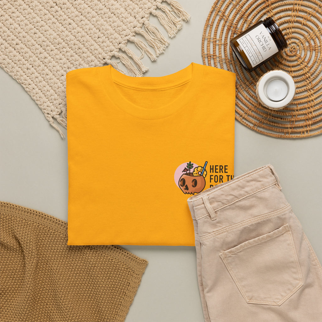 Here for the Boos Halloween T‑Shirt — Cute Boo Crew Graphic Tee