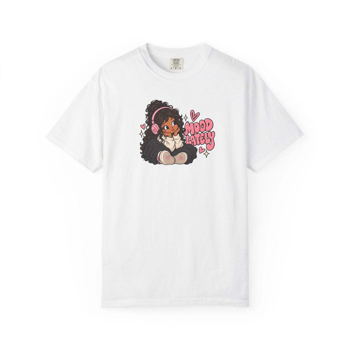 Mood T-Shirt — Cute Girl Graphic Tee