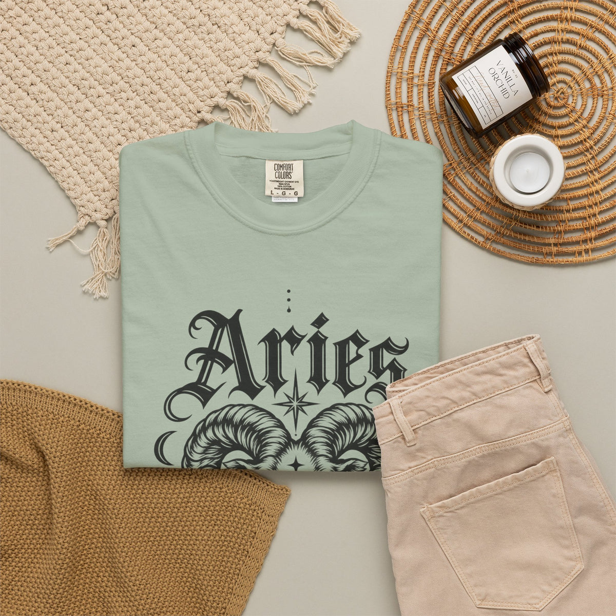 Aries Ram Astrology T-Shirt — Zodiac Graphic Tee