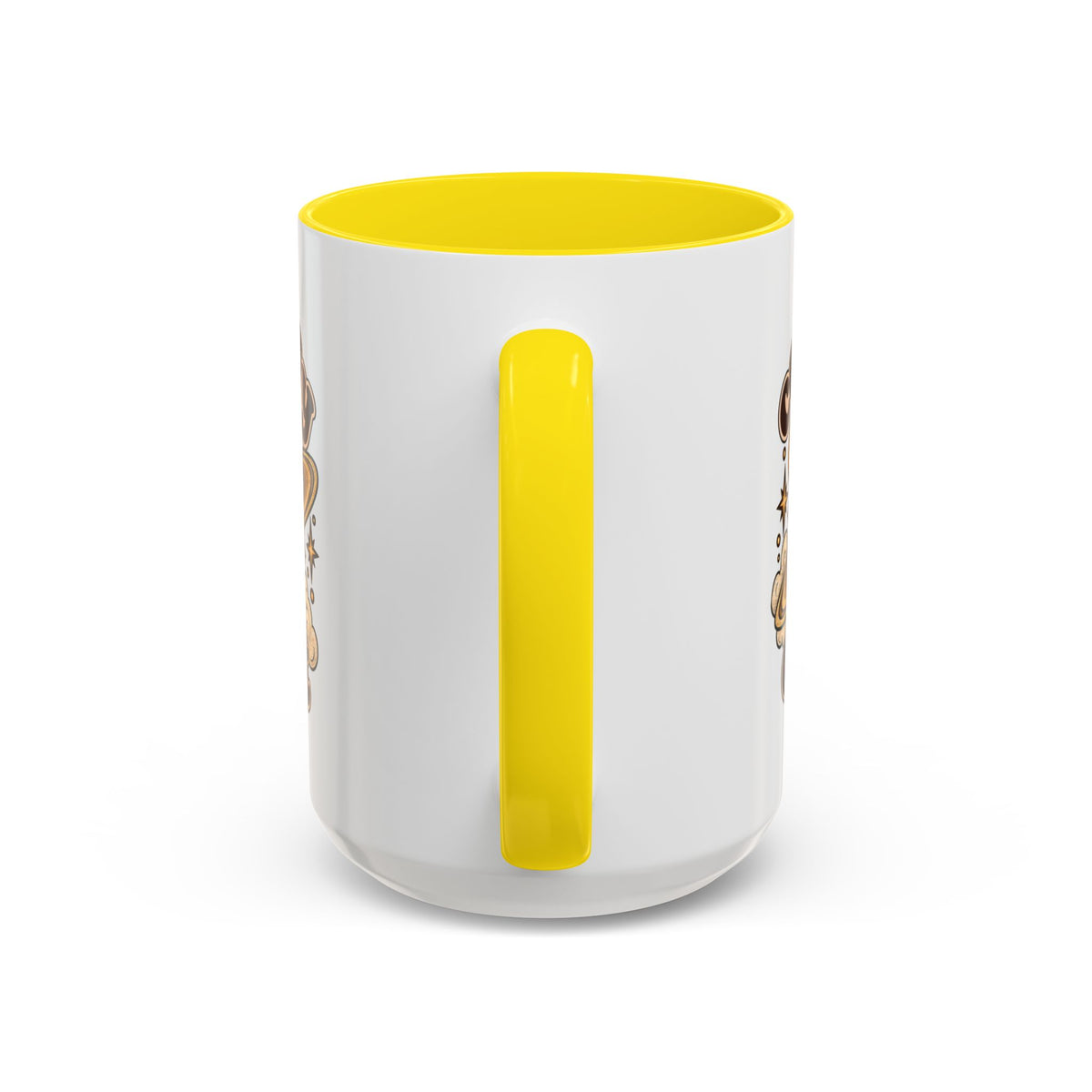 Cosmically Over It Mug — Retro Planet Celestial Ceramic Coffee Mug