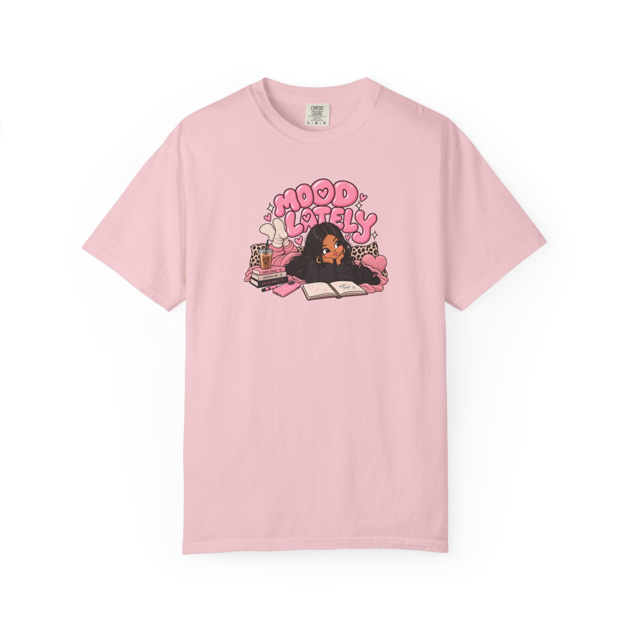 Mood Lately Graphic T-Shirt — Cozy Study Vibes