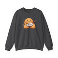 Crewneck Sweatshirt — Cute Fortune Cookie Graphic “Good Things Are On The Way”