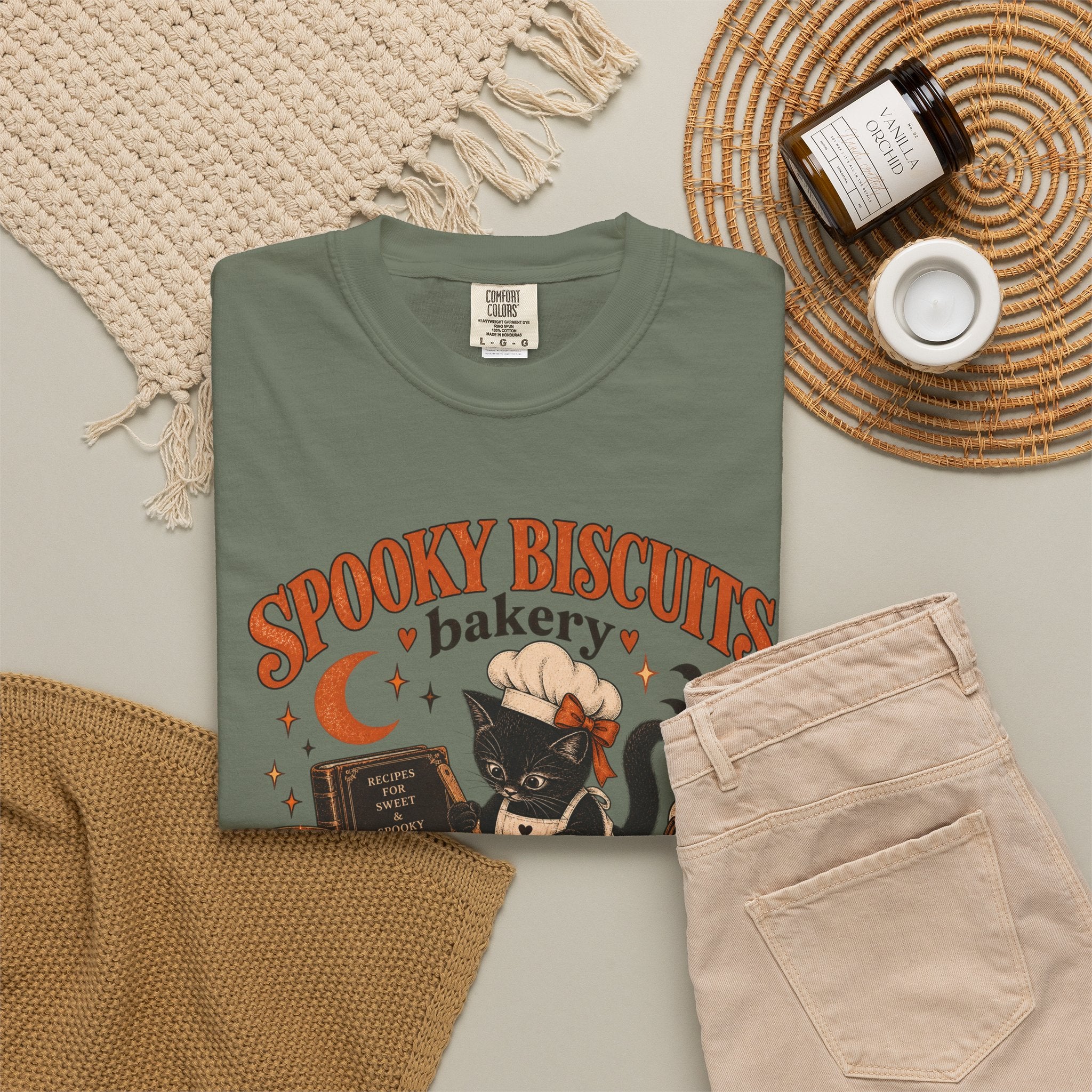 Spooky Biscuits Bakery T-Shirt