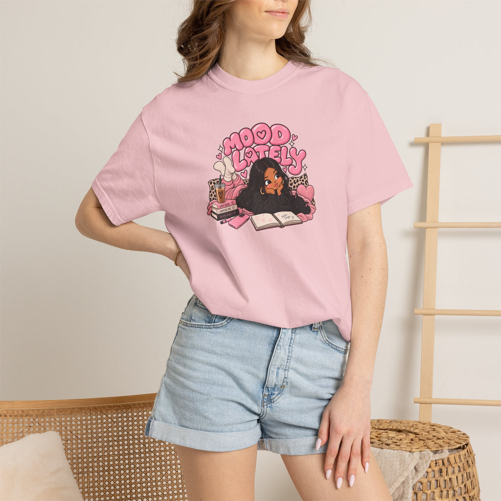 Mood Lately Graphic T-Shirt — Cozy Study Vibes