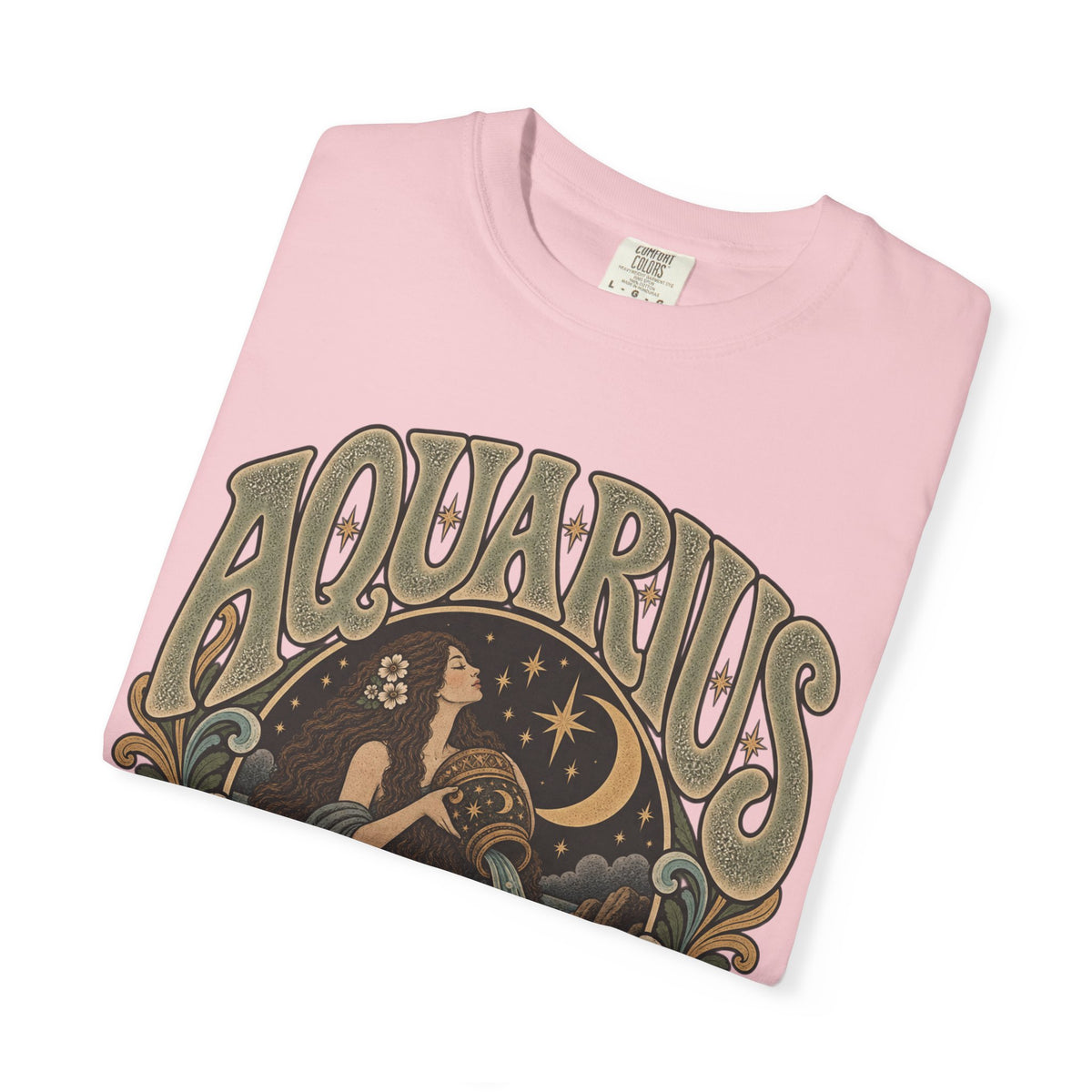 Aquarius Zodiac T-Shirt — Vintage Astrological Sign Tee