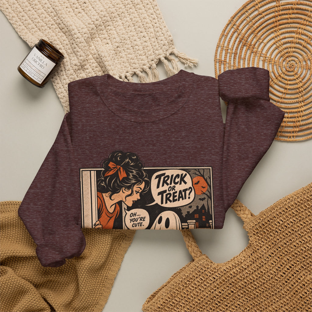 Trick or Treat Comic Sweatshirt