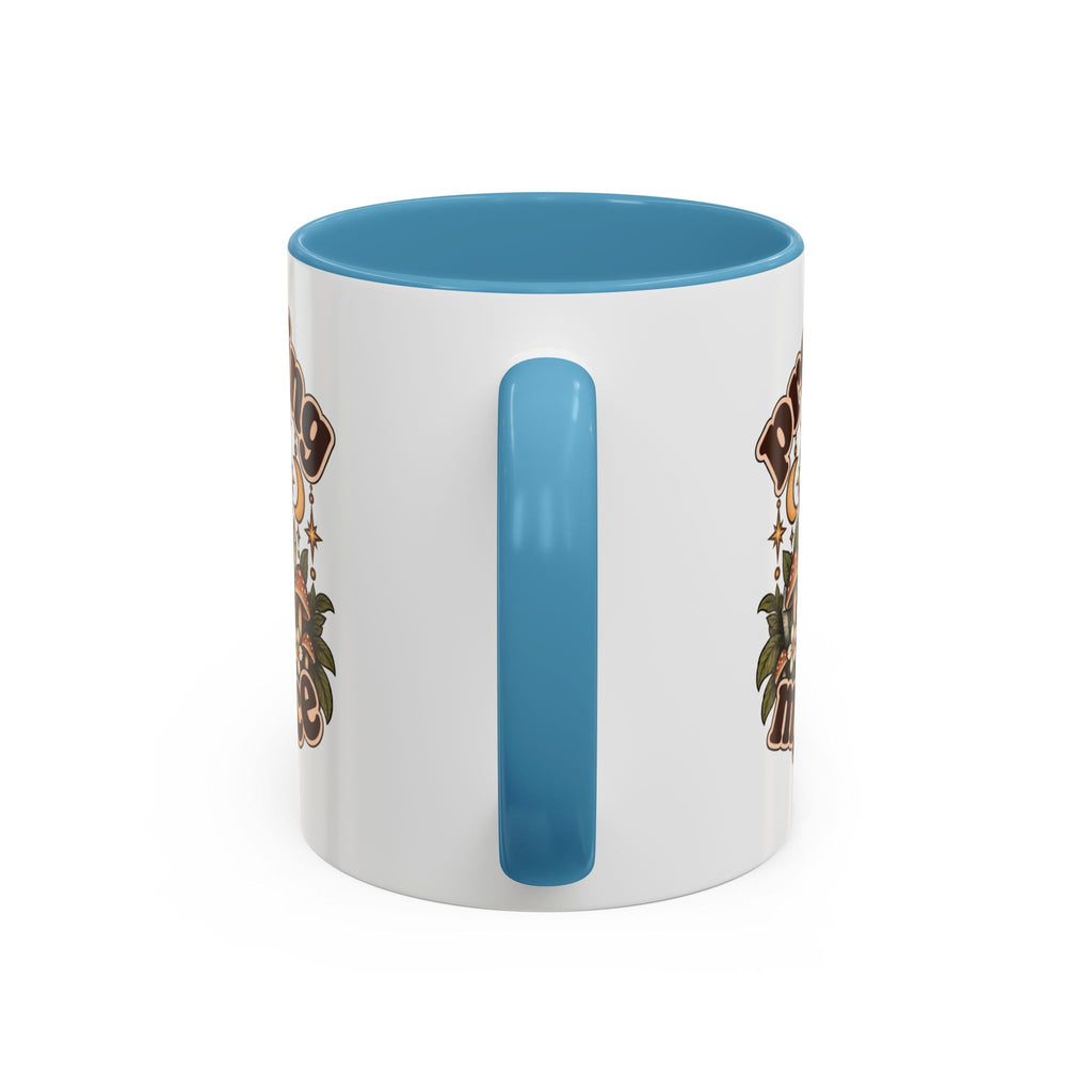 Protecting My Peace Mug — Frog & Mushroom Ceramic Coffee Mug