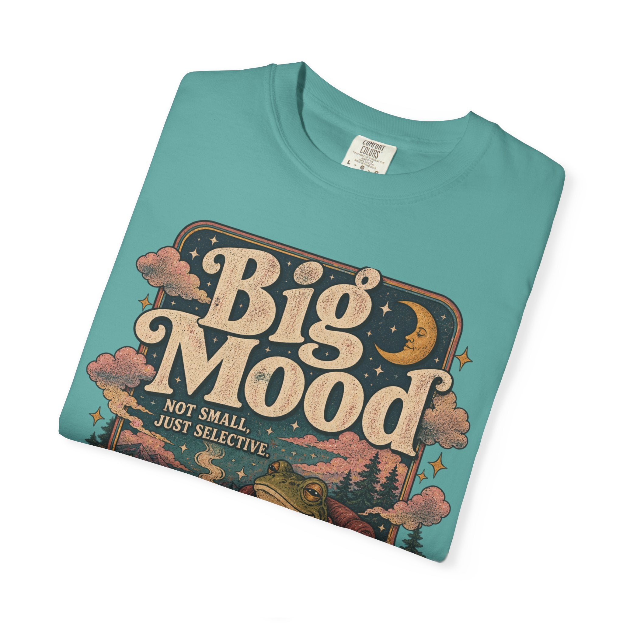 Big Mood Graphic T-Shirt — Cozy Retro Camping Vibe