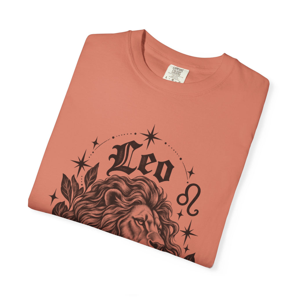 Leo Zodiac Lion T-Shirt — Astrology Horoscope Tee