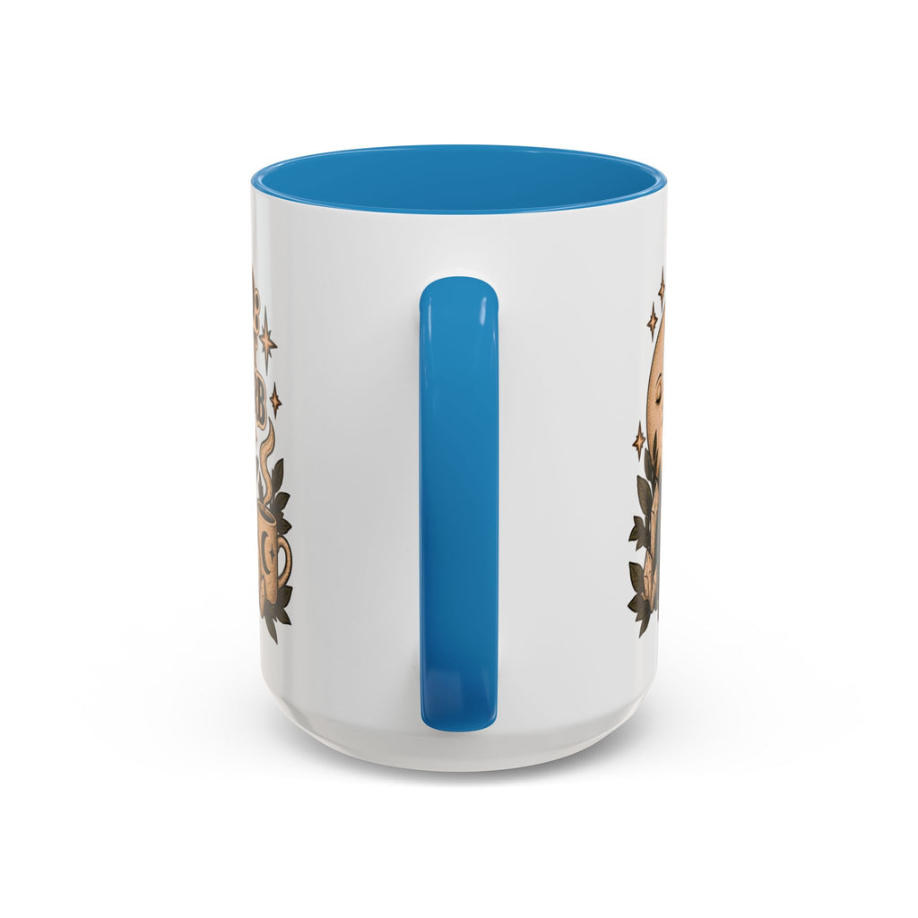 Mood: Do Not Disturb Mug — Sleepy Cat & Moon Ceramic Coffee Mug