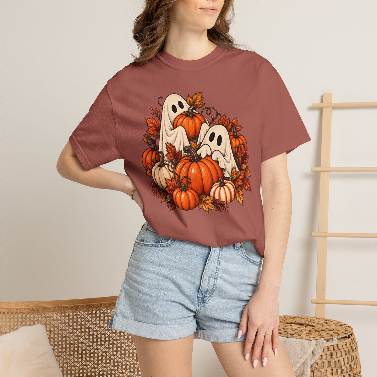 Ghost in the Pumpkin Patch T-Shirt