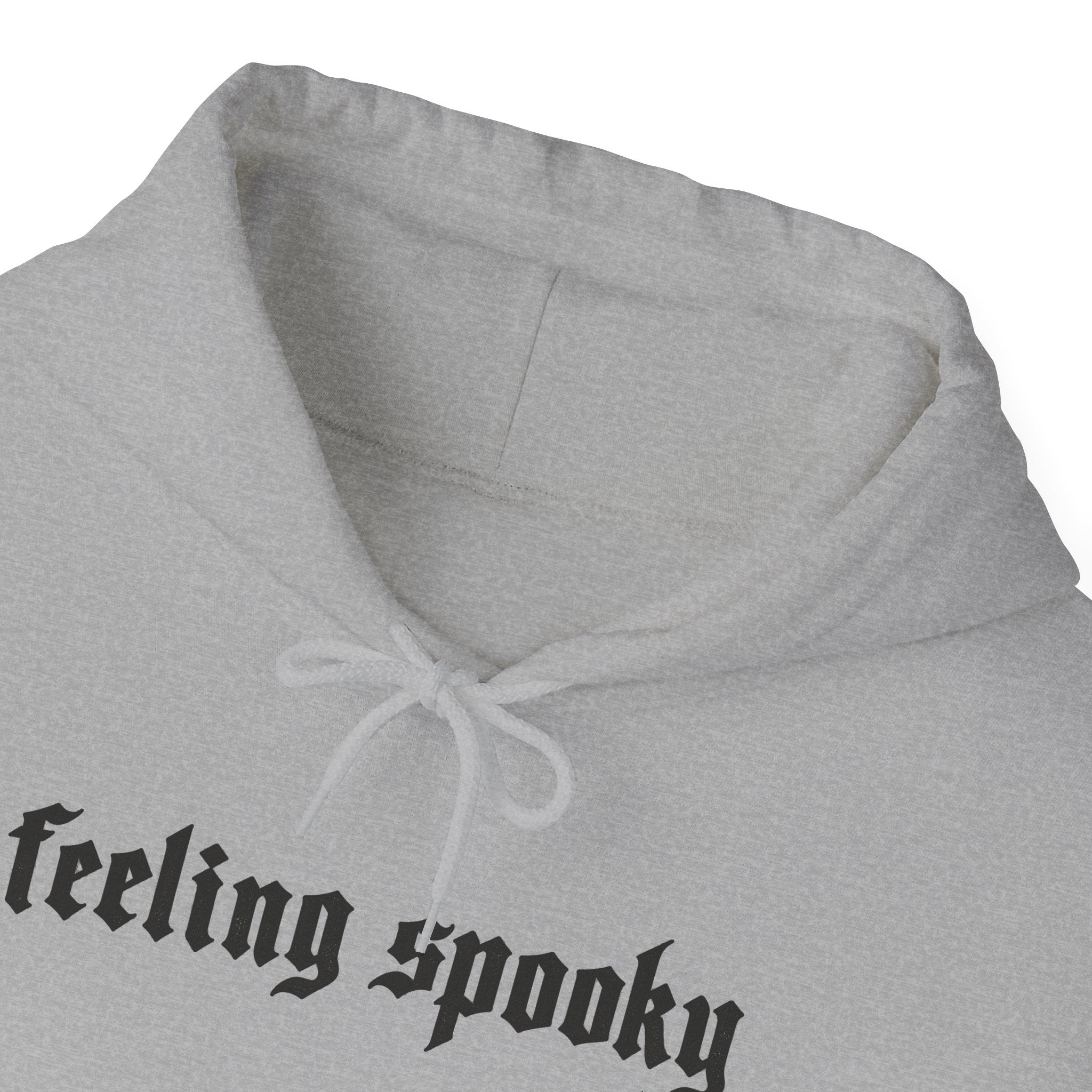 Feeling Spooky Hoodie - Gothic Script Halloween Sweatshirt
