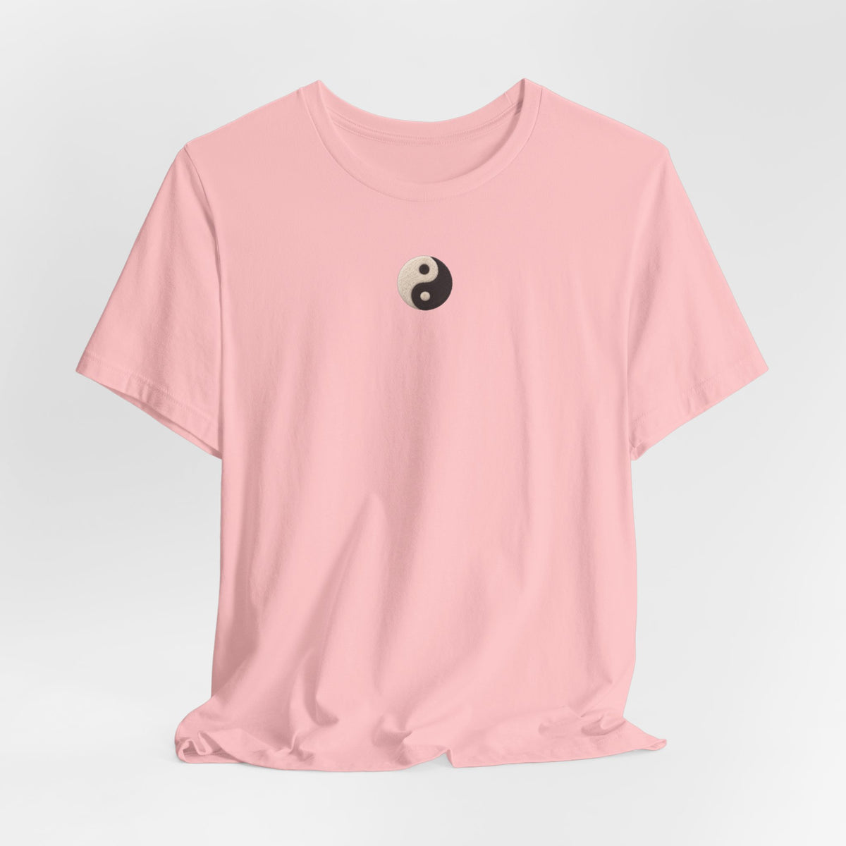 Yin Yang Minimalist Tee - Small Center Chest Yin Yang T-Shirt