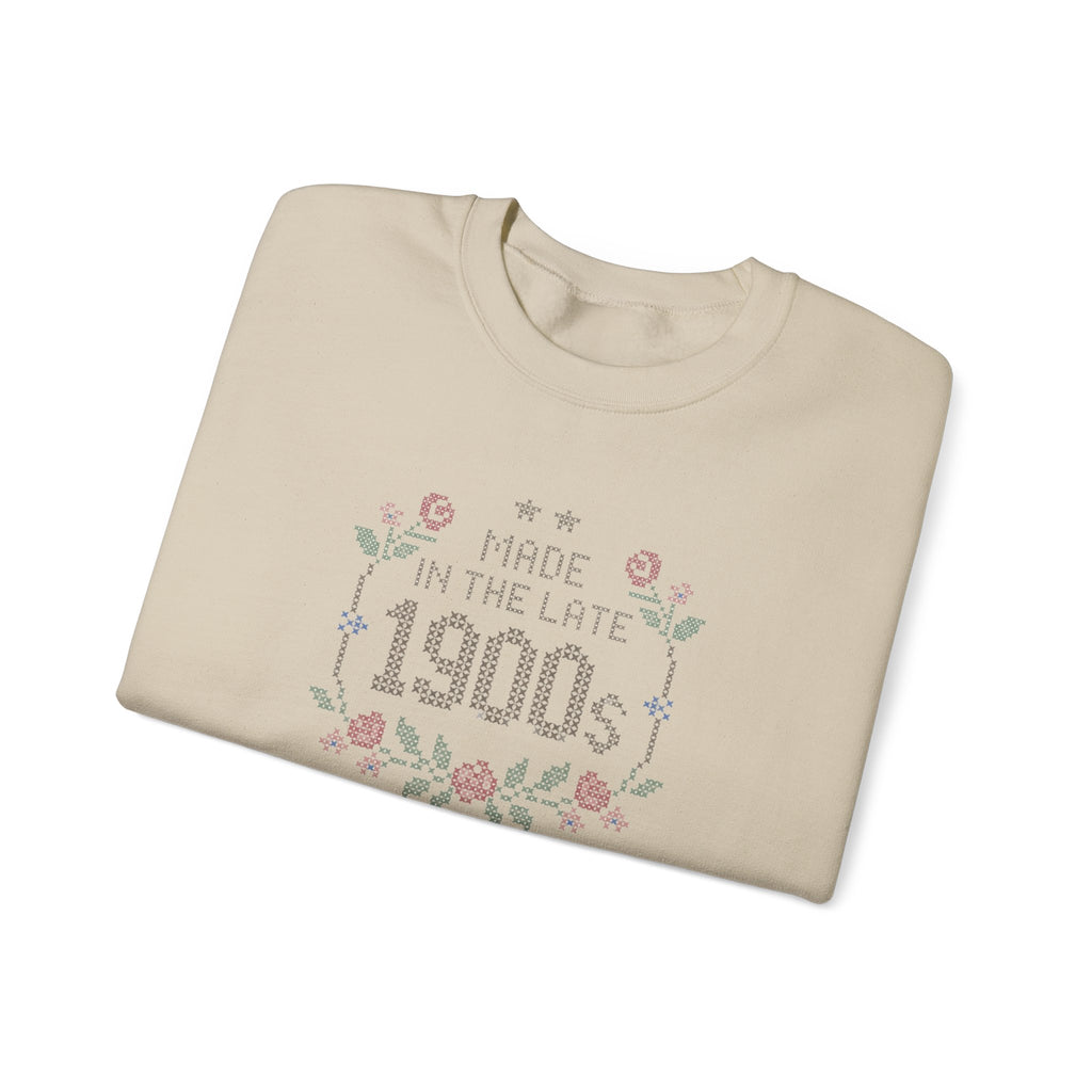 Made in the Late 1900s Sweatshirt | Elder Millennial Nostalgia