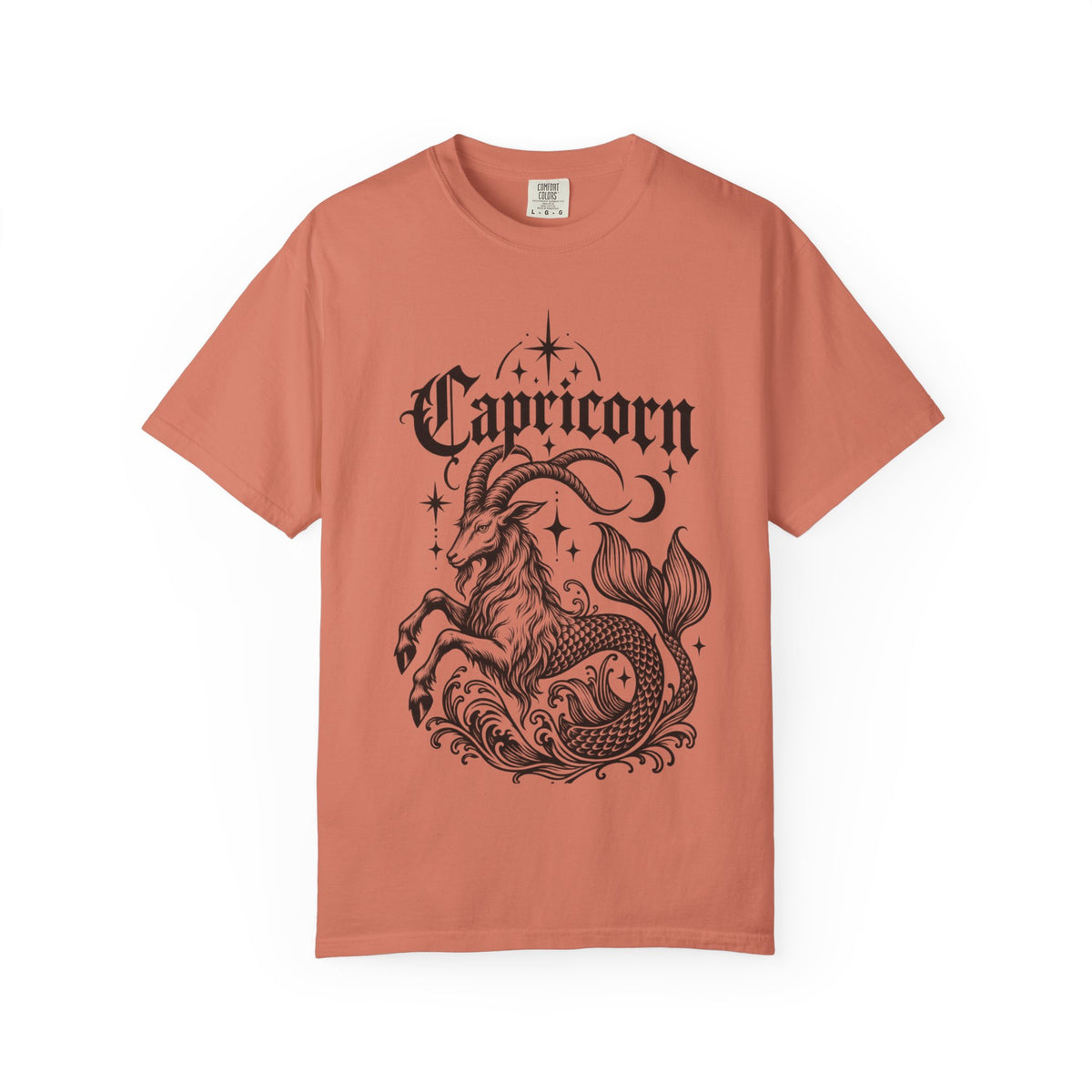 Capricorn Sea Goat Zodiac Tee — Astrology Graphic T-Shirt