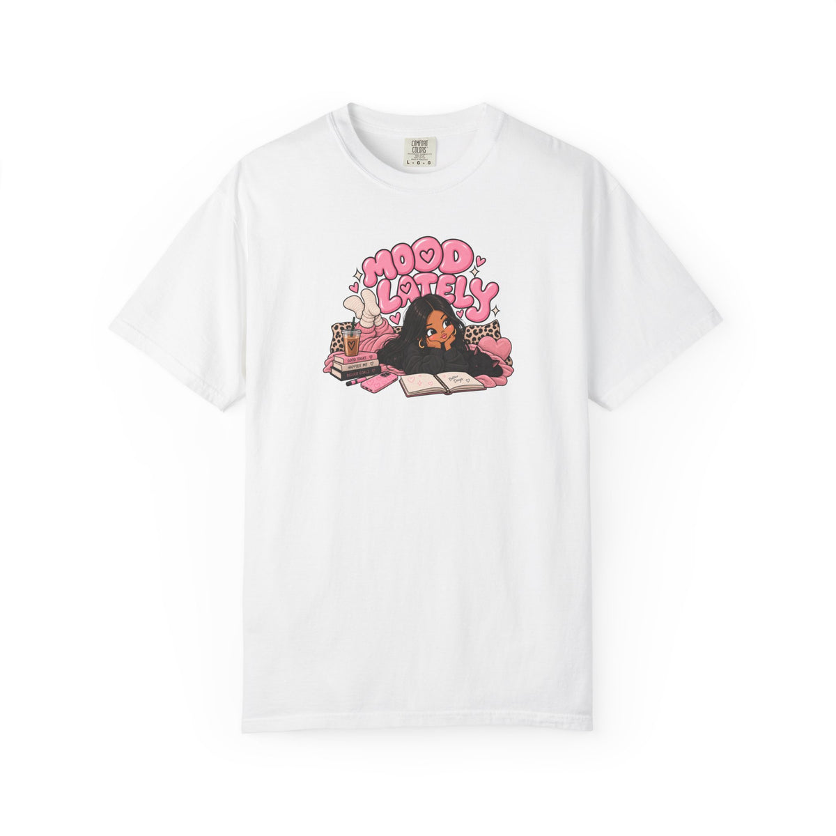 Mood Lately Graphic T-Shirt — Cozy Study Vibes