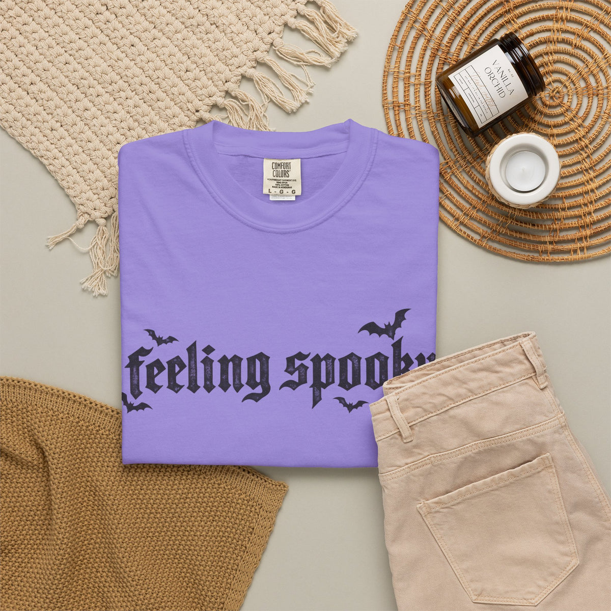 Feeling Spooky T-Shirt — Gothic Halloween Graphic Tee