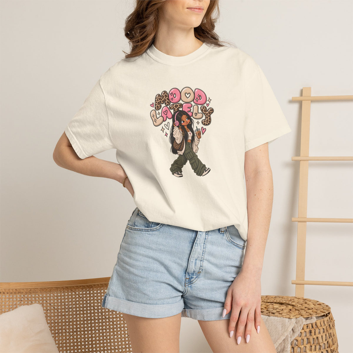 Good Vibes T-Shirt — Retro Floral 'Good Vibes' Graphic Tee