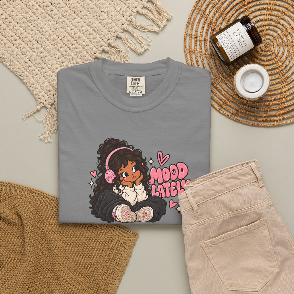 Mood T-Shirt — Cute Girl Graphic Tee