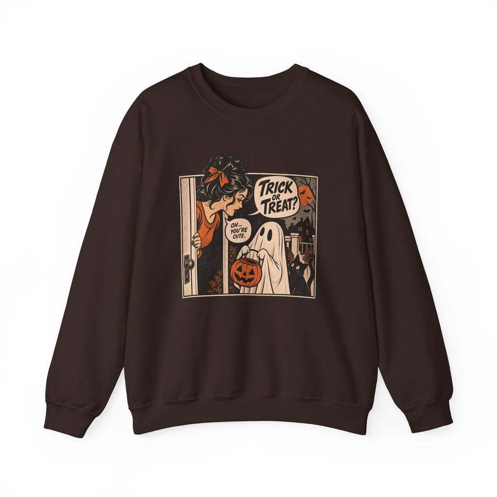 Trick or Treat Comic Sweatshirt