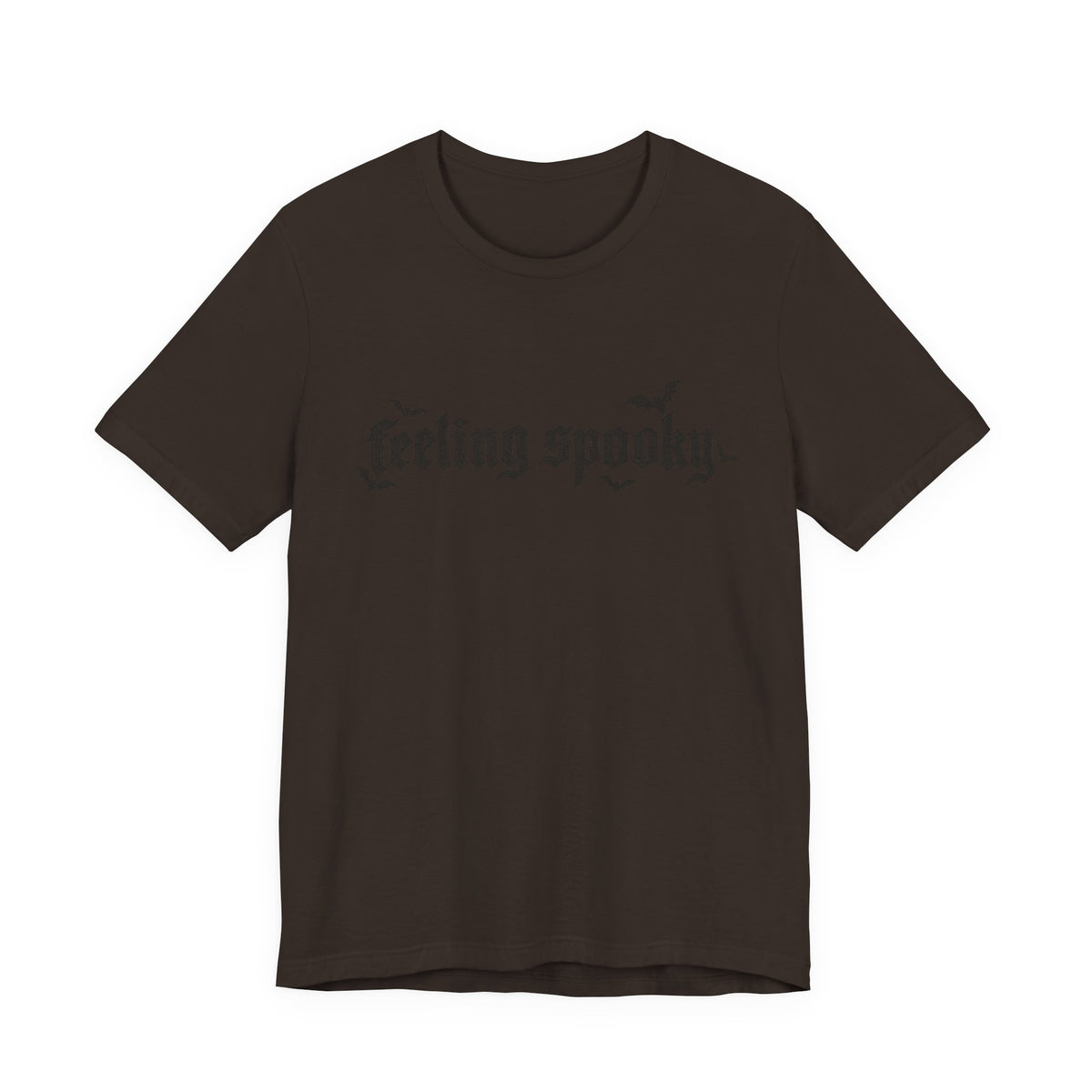 Feeling Spooky T-Shirt — Gothic Halloween Tee with Bats