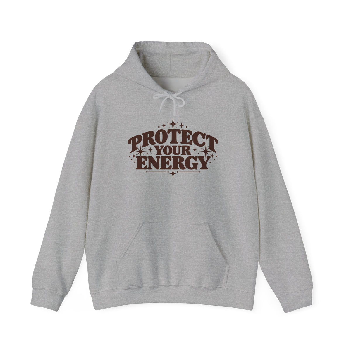 Protect Your Energy Hoodie — Positive Vibes Graphic Pullover