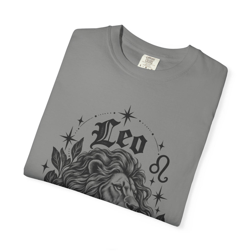 Leo Zodiac Lion T-Shirt — Astrology Horoscope Tee