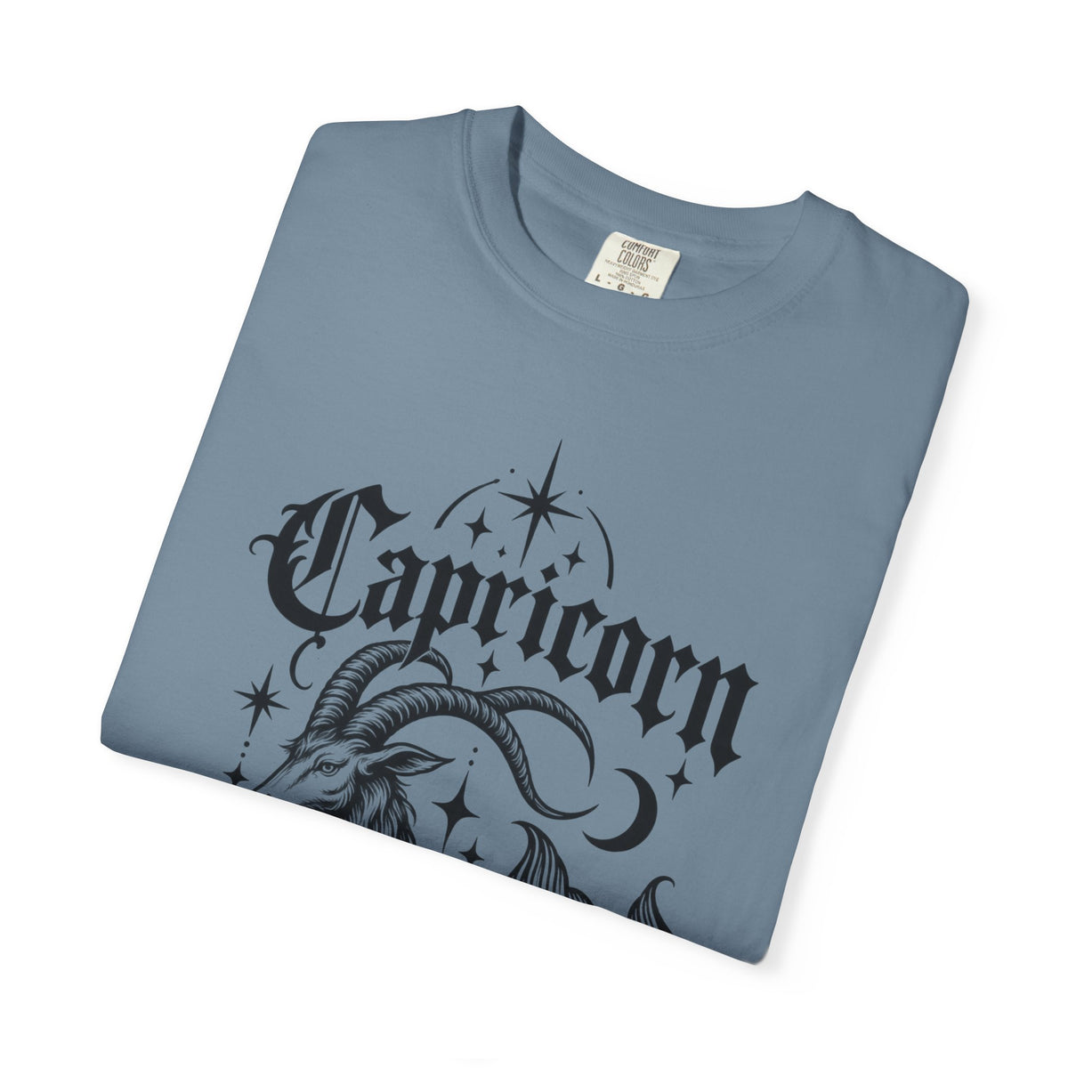 Capricorn Zodiac T-Shirt — Mystical Goat-Fish Astrology Tee