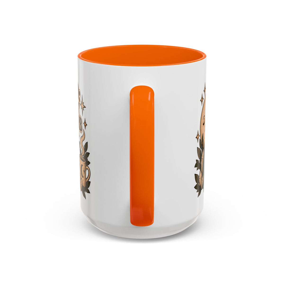 Mood: Do Not Disturb Mug — Sleepy Cat & Moon Ceramic Coffee Mug