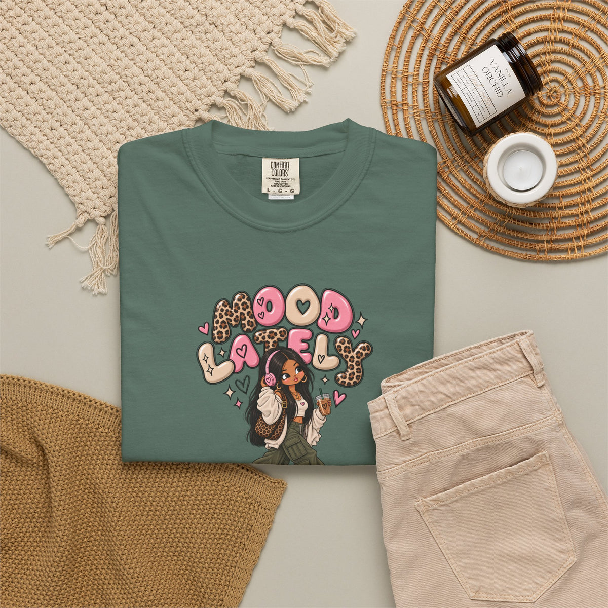 Good Vibes T-Shirt — Retro Floral 'Good Vibes' Graphic Tee