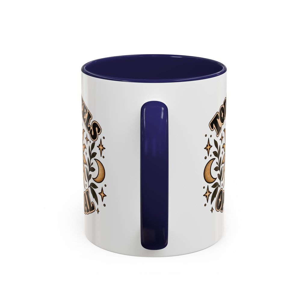 Today Feels Optional Mug — Vintage Sun & Moon Ceramic Coffee Mug