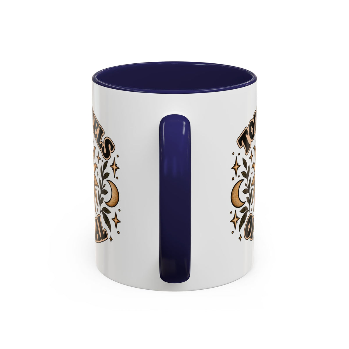 Today Feels Optional Mug — Vintage Sun & Moon Ceramic Coffee Mug