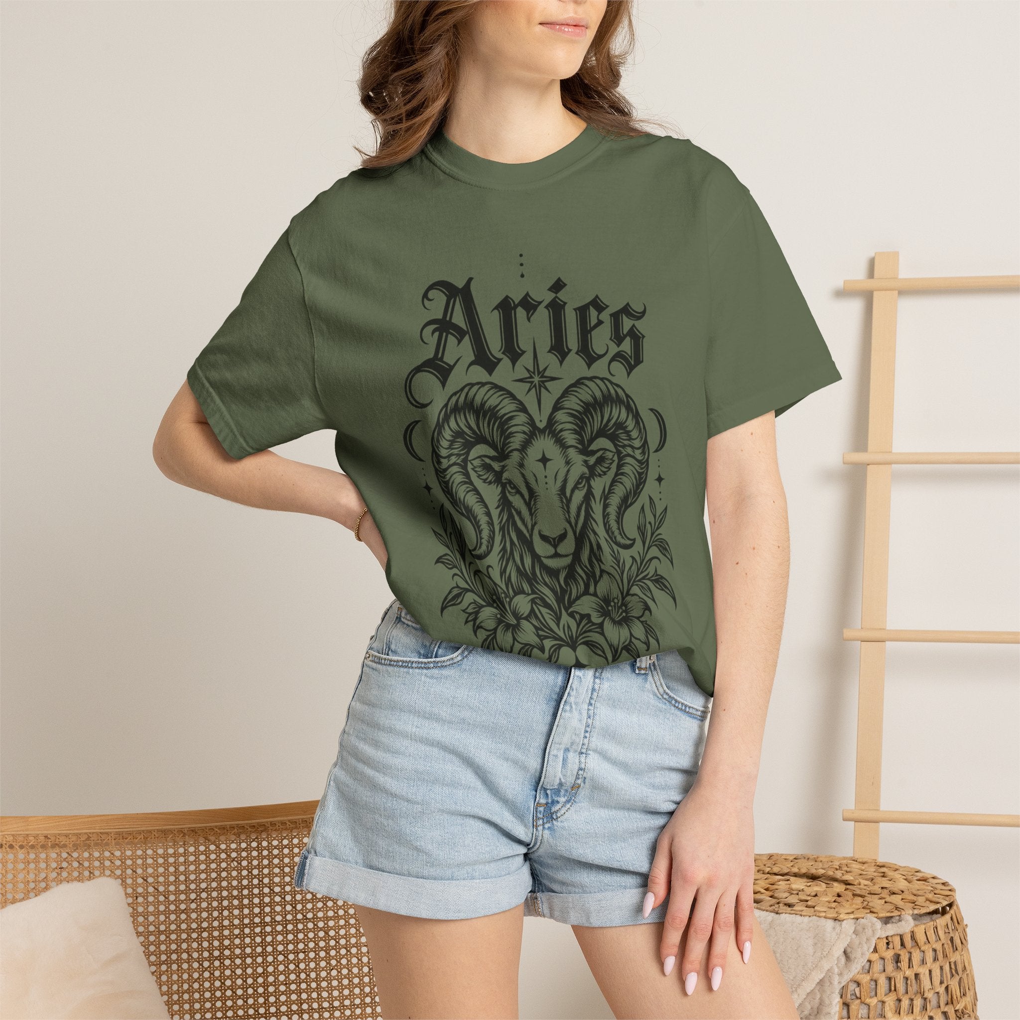 Aries Ram Astrology T-Shirt — Zodiac Graphic Tee