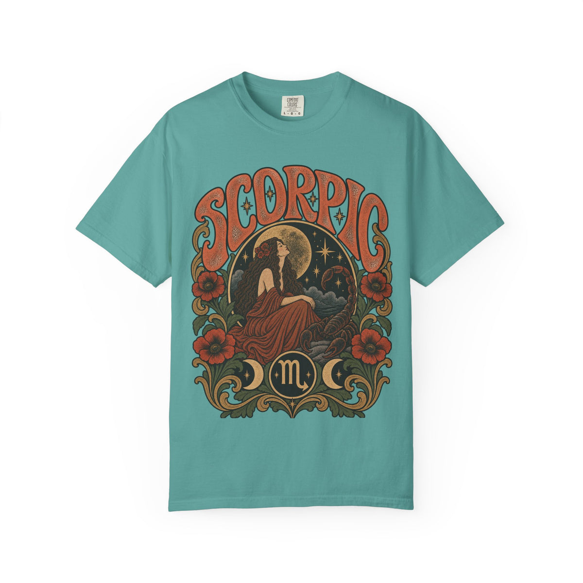 Scorpio Zodiac Tee — Vintage Astrology Graphic T-Shirt