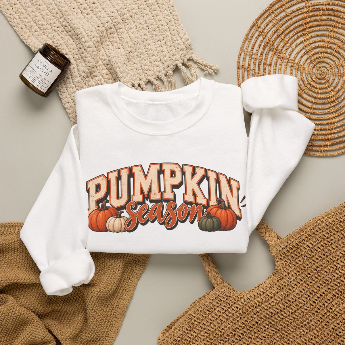 Pumpkin Season Crewneck Sweatshirt